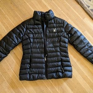 Spyder down jacket